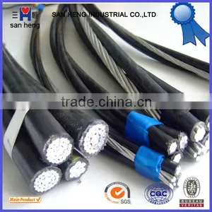 ABC Aluminum Conductor Xlpe Insulated Aerial Bundle Cable thumbnail-1