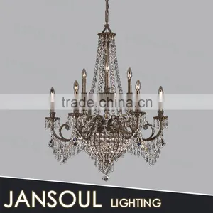 Zhongshan Cheap Vintage Indusrial Flower Delightful Pendant Lamp Rose Wrought Iron Chandelier for Sales thumbnail-1