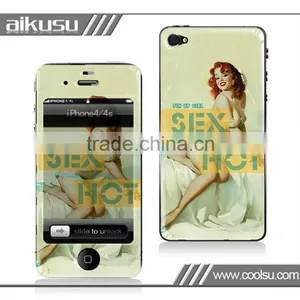 for Iphone4(s) Skin(s) With Pin up Beauty Series thumbnail-1