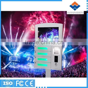 Money Making Machine! Electronic Lockers for Cell Phone Charging APC-04B thumbnail-1