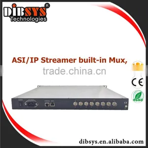 ASI Video to ip Converter With 256 SPTS/MPTS Udp/rtp ip Streaming Inputs,8 Port DVB-ASI Outputs thumbnail-1