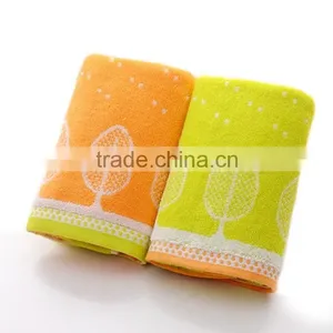 Cotton 32s2 Country Style Jacquard Customized Face Towels thumbnail-2