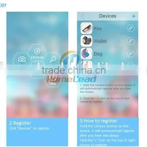 Top Quality Remote Control Anti-Lost Alarm Bluetooth Smart Finder With Keychain thumbnail-3