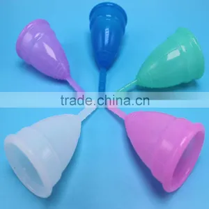 Reusable Menstrual Cup Feminine Hygiene Medical Silicone Menstrual Cups thumbnail-1