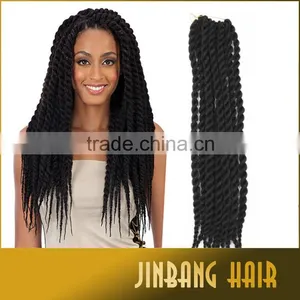 Best Quality 2X Havana Mambo Twist Crochet Braiding Hair 24inch 120gram Havana Mambo Twist Braid Hair Extension thumbnail-1