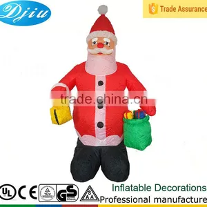 DJ-XT-33 Lighted Inflatable Santa Claus Distribute Gifts Wholesale Items Street Decoration thumbnail-1