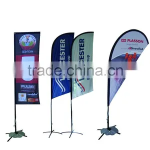 2016 Fashion Fabric Graphic Aluminium and Fiberglass Beach Flag thumbnail-4