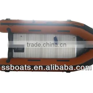 Sunshine 11'8"360cm Inflatable Boat Tender Dinghy Fishing Camping Pontoon Boat thumbnail-2