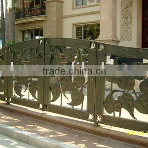 Sliding Driveway Wrought Iron Gate thumbnail-1