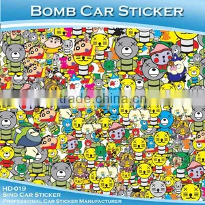 Gloss1.52x30m Custom Graffiti Bomb Vinyl Factory Car Wrap Cost thumbnail-2