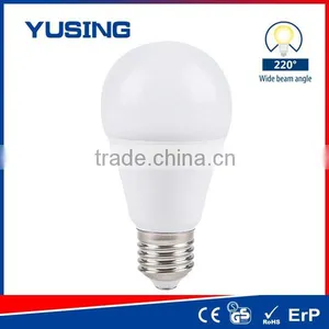 Plastic+Aluminium A60 LED Lamp E27 Bulb Globe 11W thumbnail-1