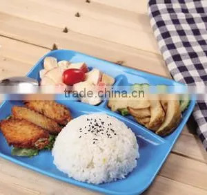 Hot Sale BPA Free 9" Silicone Baby Divided Plate thumbnail-5