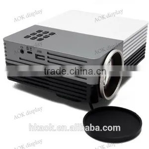 GM50 New Arrival Portable Multimedia Projector Mini Video Projector Home Theater HDMI VGA AV SD LED Projector Cube Projector thumbnail-4