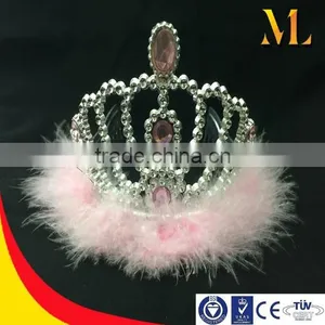 Crown Necessary Gift Birthday Party Hat Female Crown Princess and Lovely Dress up Theme Party thumbnail-1