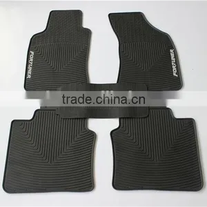 Auto Floor Mats (2 Row Set) Cargo Liner for Toyota Fortuner (Tan) thumbnail-3