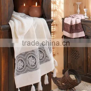 Bamboo Hand Towel - Hand Applique thumbnail-1