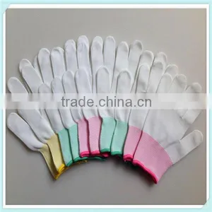 White Nylon Gloves thumbnail-1
