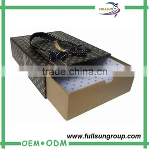 Fashion Cardboard Classic Storage Shoe Drawer Box thumbnail-4