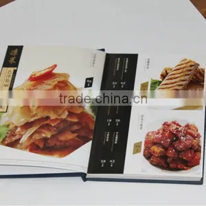 Printed Paper Production Menu Book thumbnail-1