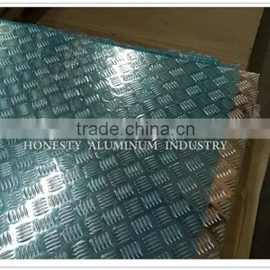High Quality 5052 5754 5083 H32 H34 H36 Aluminum Checker Plate for Check thumbnail-3