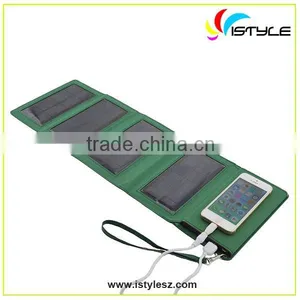 8000mAh Solar Type Power Bank Foldable Solar Storage Power thumbnail-1