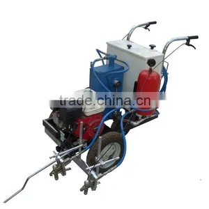 YDL-6 Hand-push Airless Cold Paint Spraying Road Marking Machine(double Pumps/double Guns) thumbnail-1