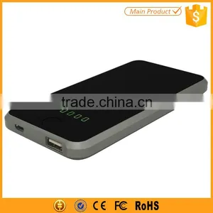 Supper Slim Rechargeable Power Bank 6000mAh thumbnail-1
