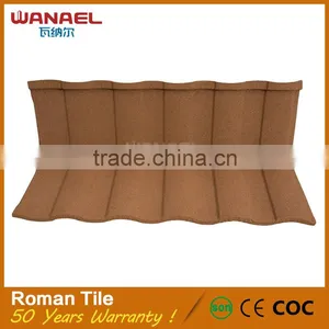 Roman Flat Roof Tile Lightweight One-stop Service Roofing Material thumbnail-5