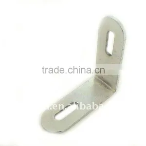 38x38mm Steel Angle Bracket With Elliptical Hole thumbnail-1