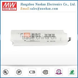 Meanwell Led Light Driver/ 35v 12w Switching Power Supply/12v 35w Led Driver Mean Well thumbnail-1