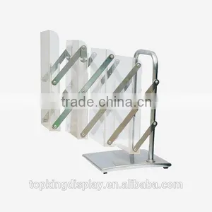High Quality Protable Acrylic/ABS Literature Stand Fast Assemble Brochure Holder Display Stands thumbnail-3