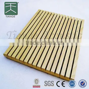 Light Weight Quick Installation Grooved Acoustical Panel 12mm From Manufacturer of Tiange Foshan thumbnail-1