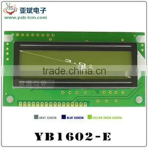 Monochrome 16x2 Lcd Display , Cheap 16x2 Character Lcd Display Module With Backlight,16x2 Lcd Display Module 84mm*44mm thumbnail-1