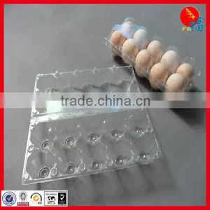 Glass Clear PET Egg Packaging Tray for Marketing thumbnail-2