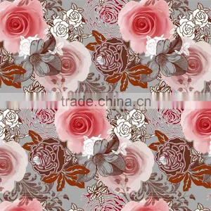 Pvc Tablecloth With Attractive Flowers Tablecloths thumbnail-5
