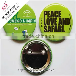 Low Price Guangzhou Tinplate Badge/promotional Pin Badge thumbnail-1