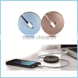 2016 Portable Ultra-thin Credit Card Size Slim Smart Mobile Power Bank For MFi Lighting Phone thumbnail-1