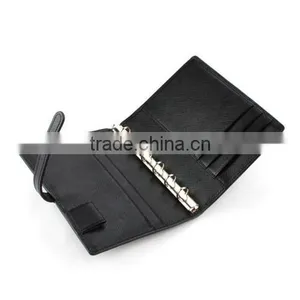 Custom 2016 Leather Diary, Cheap A5 pu Leather Notebook thumbnail-2