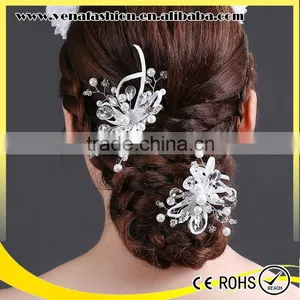 Rhinestone Hair Clips Metal Stones, Snap Hair Clips Wholesale thumbnail-1