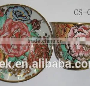 Ceramic Material and Eco-friendly Bulk China Tea Cup and Saucer thumbnail-4