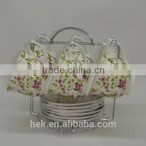 Hot Selling Elegant Colored Cup and Saucer thumbnail-4