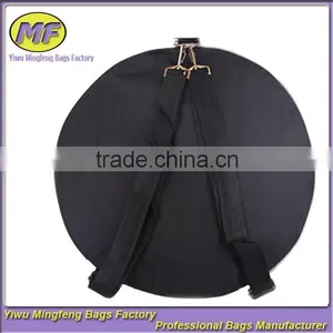 Custom High Quality Black 600D Oxford Waterproof Round Bass Drum Bag thumbnail-1