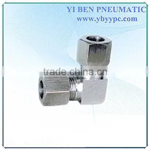 Pneumatic Fitting Copper Type Pipe Union Male Ferrule Elbow Fitting thumbnail-1