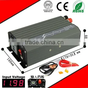 400W DC24v-AC220v Pure Sine Wave Power Solar Inverters Power Supply thumbnail-1