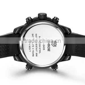 WEIDE .com LCD Quartz Watch Price Men Smart Wrist Watches Straps thumbnail-5
