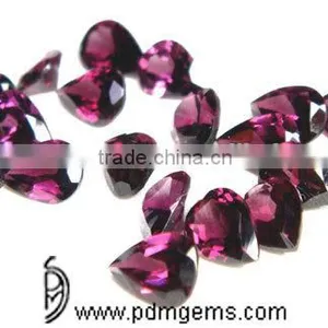 Rhodolite Garnet Pear Cut Faceted Lot For Silver Bracelet From Manufacturer thumbnail-1