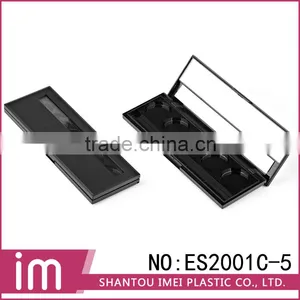 Rectangular With Mirror Palette Cosmetic Empty Eyeshadow Case thumbnail-1