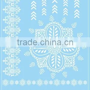 Adhesive Body Jewelry White Tattoo Sticker thumbnail-2