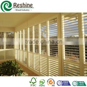 Vinyl Plantation Window PVC Shutter Doors thumbnail-5