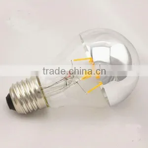 R50 Chrome Cover Dimmable 2W 4W 6W 8W LED Filament Bulbs E27 E26 E14 Led Decorative Bulbs thumbnail-1